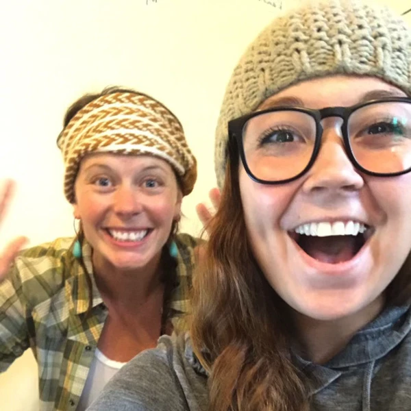 Office time with Kaylyn - Cassie Wertz Farewell