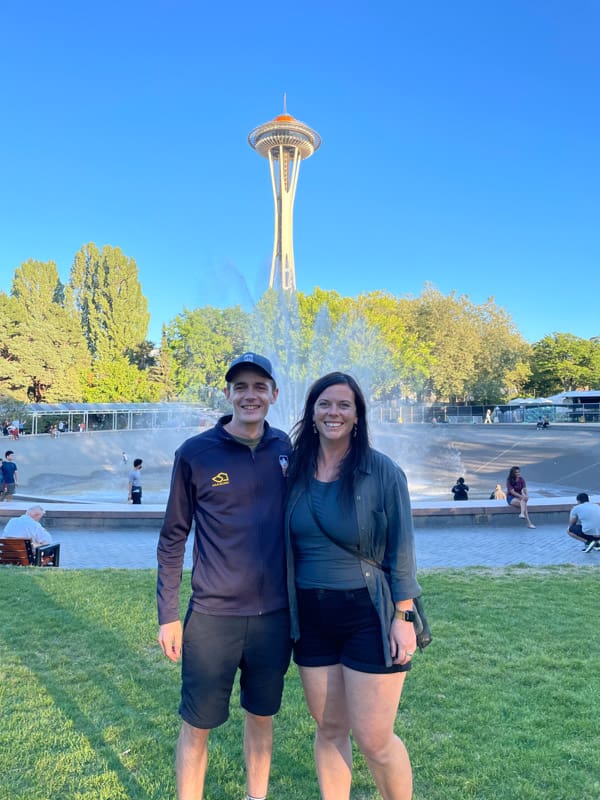James and Cassie in Seattle