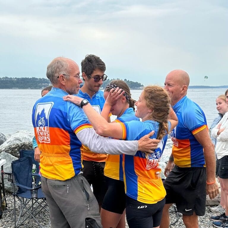 Adjusting to life after a cycling journey.