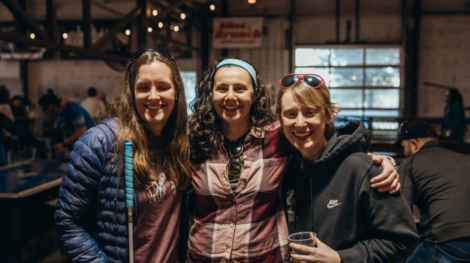 Bike the US for MS alumni and board member Lina Garada.