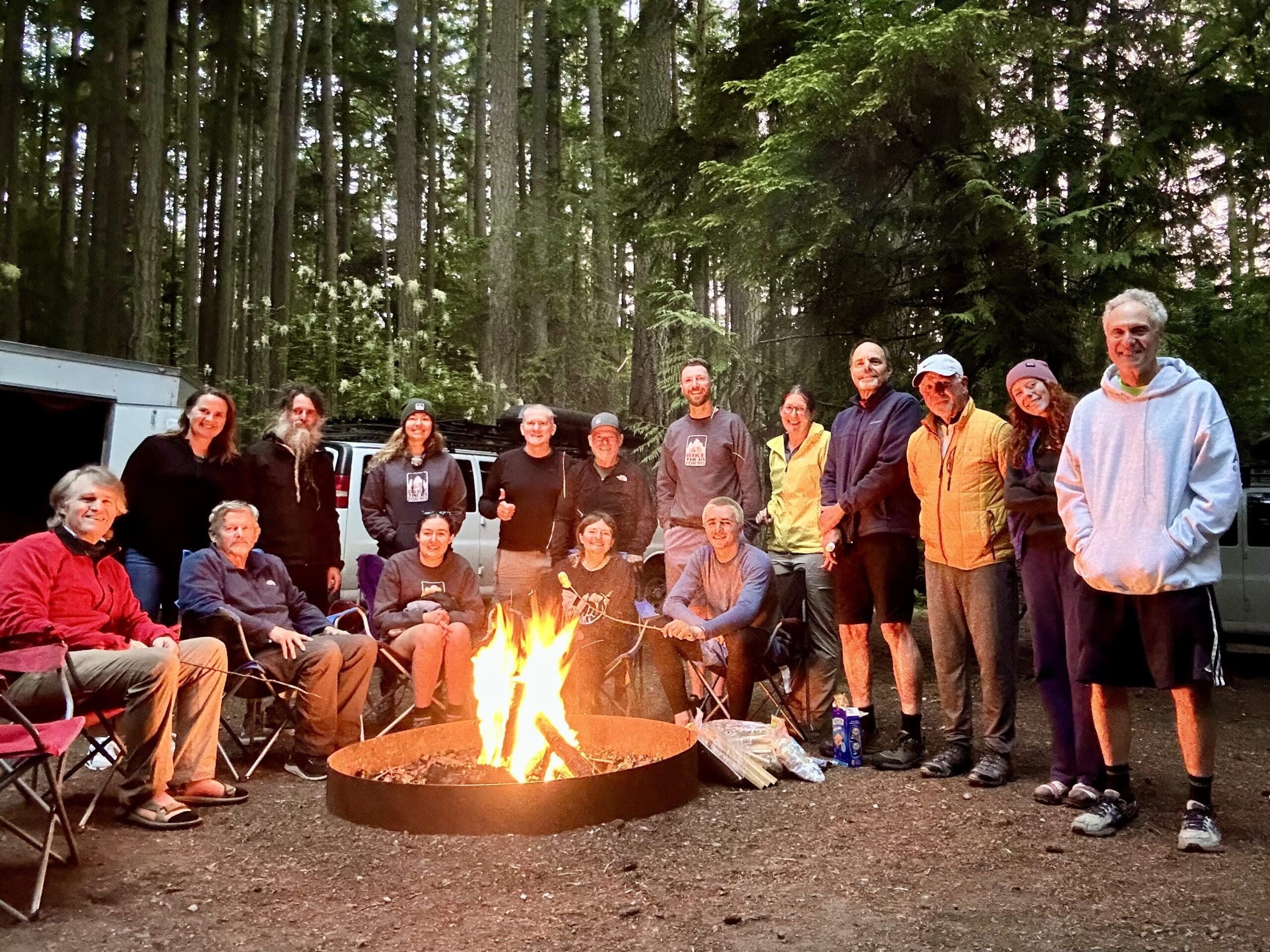 Our Bike the US for MS alumni on the Olympic Peninsula