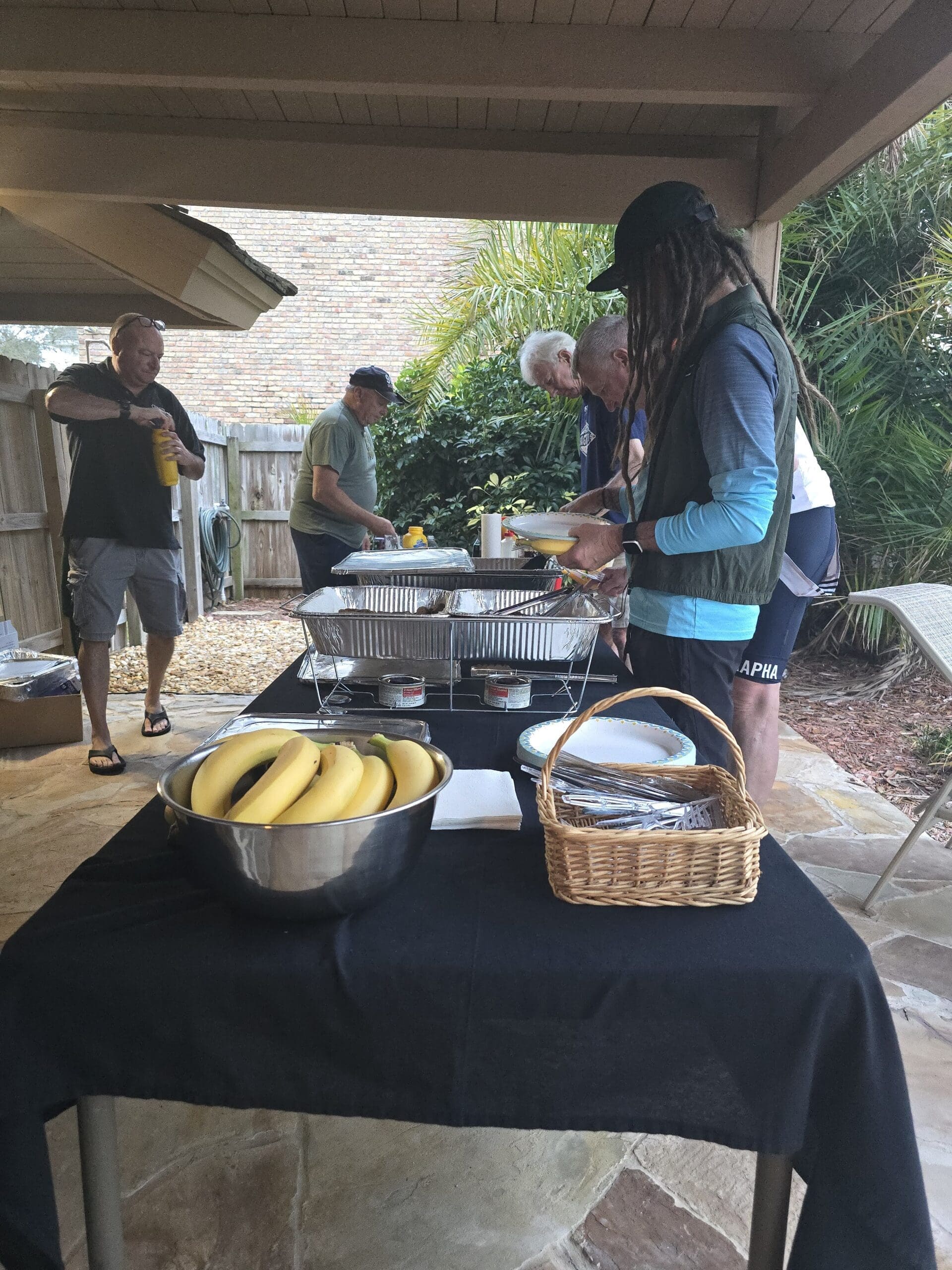 The team started Day 4 with breakfast at Larry and Sherry’s before heading back out on the road.