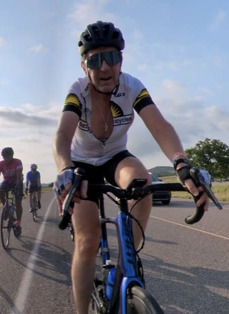 Chip Minty Riding in the Wichita Mountains