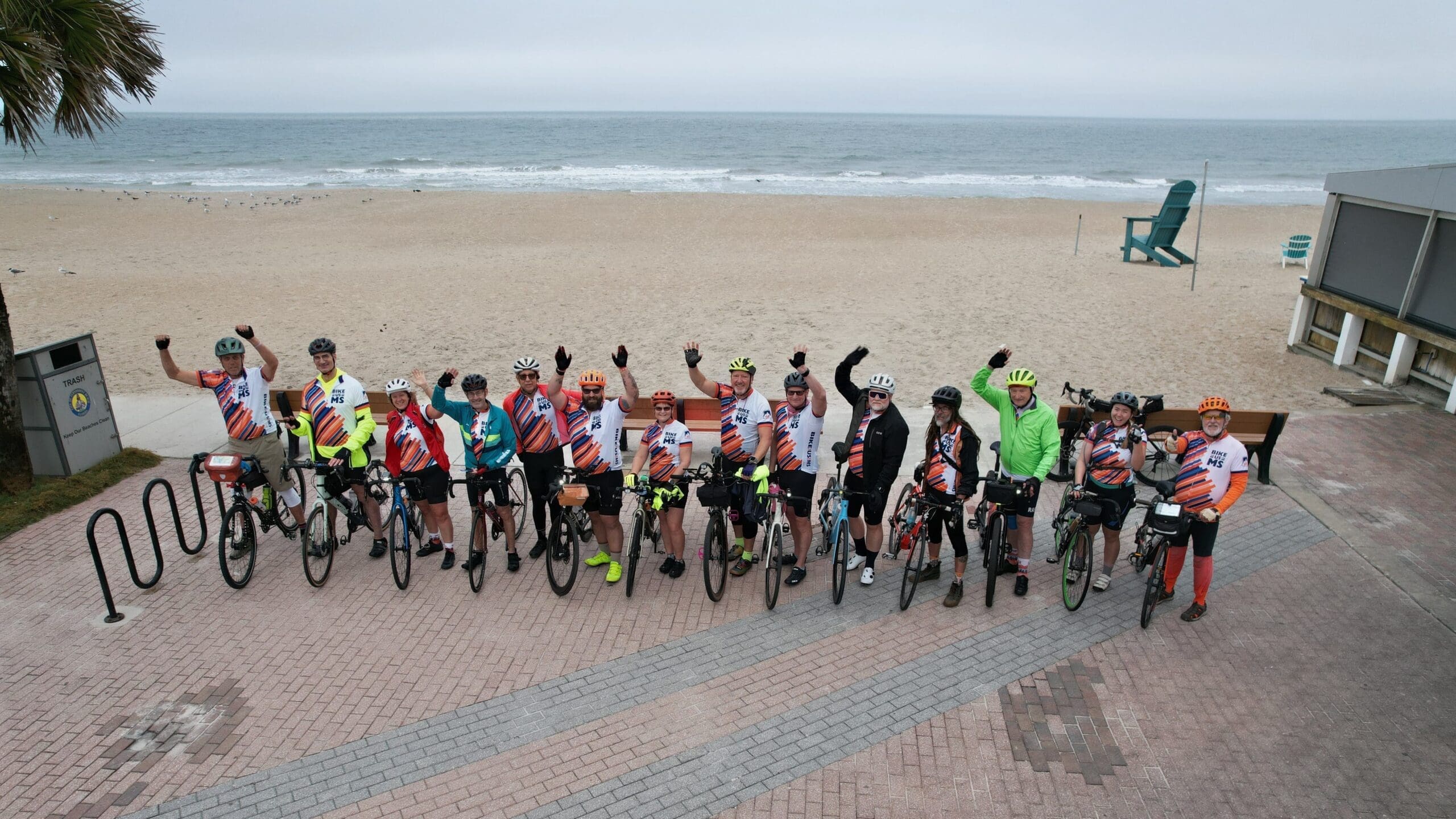 The Florida Coast and Keys crew kicking off in Fernandina Beach.