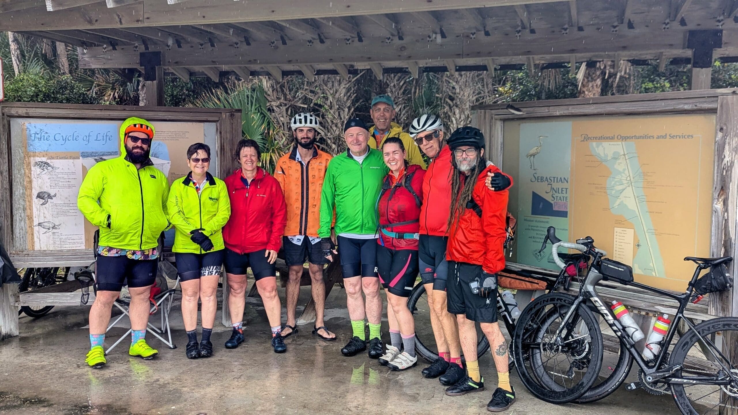 Day 4 brought a wetter side of Florida, but the team kept rolling south toward Stuart.